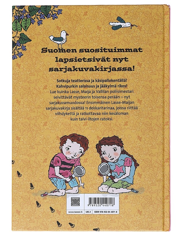 Sarjakuvamysteerit. Lasse-Maijan etsivätoimisto - Widmark, Martin - Sarjakuvat - 10105556233 - 1