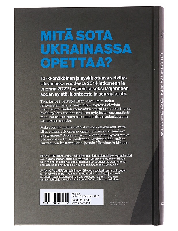 Pekka Toveri Ukrainan sodasta - Toveri, Pekka - Tietokirjat ja oppaat - 10105556252 - 1