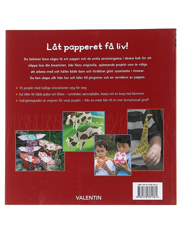 Origami för barn : lätta och roliga steg för steg - Ono, Mari - Tietokirjat ja oppaat - 10105556253 - 1