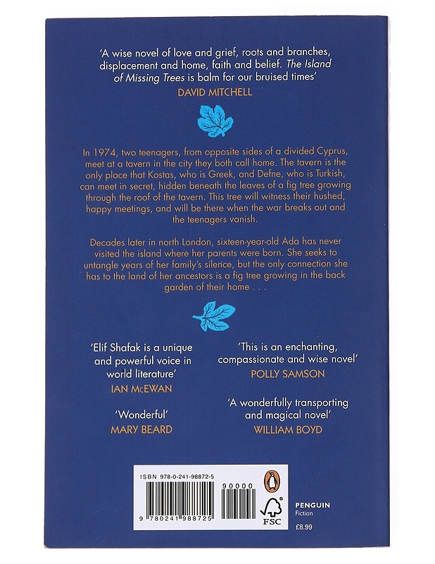 The island of missing trees - Elif Shafak - Romaanit ja novellit - 10105556317 - 1