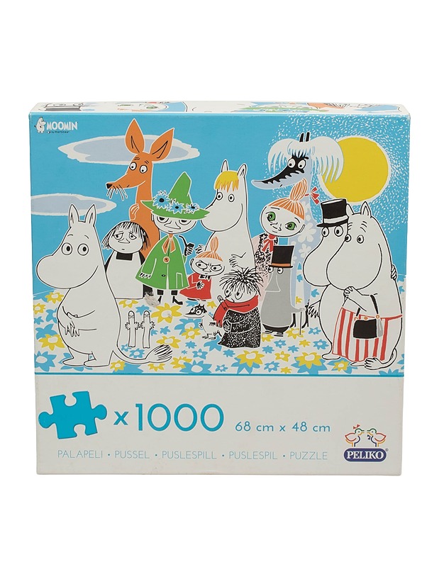 PELIKO Muumi palapeli, 1000 palaa 68x48cm - Palapelit - 10105556322 - 0