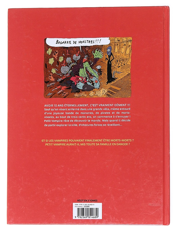 Little Vampire. Act 1, The Pirates' Oath - Sfar, Joann - Sarjakuvat - 10105556351 - 1