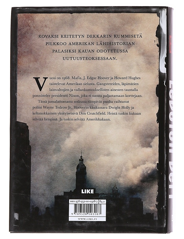 Levoton veri - James Ellroy - Jännitys ja dekkarit - 10105556361 - 1