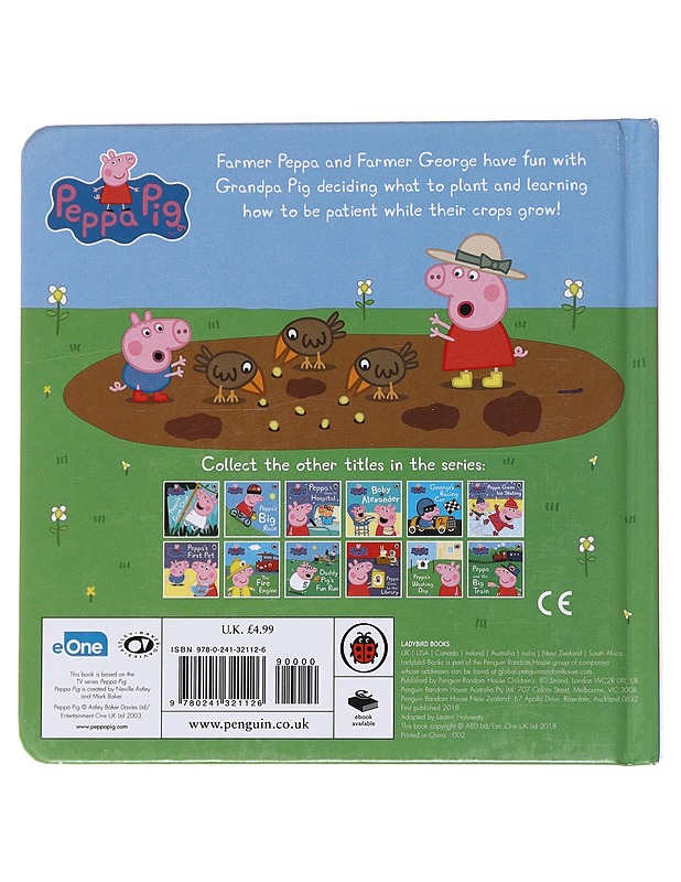 Peppa's vegetable garden - Holowaty, Lauren - Lastenkirjat - 10105556369 - 1