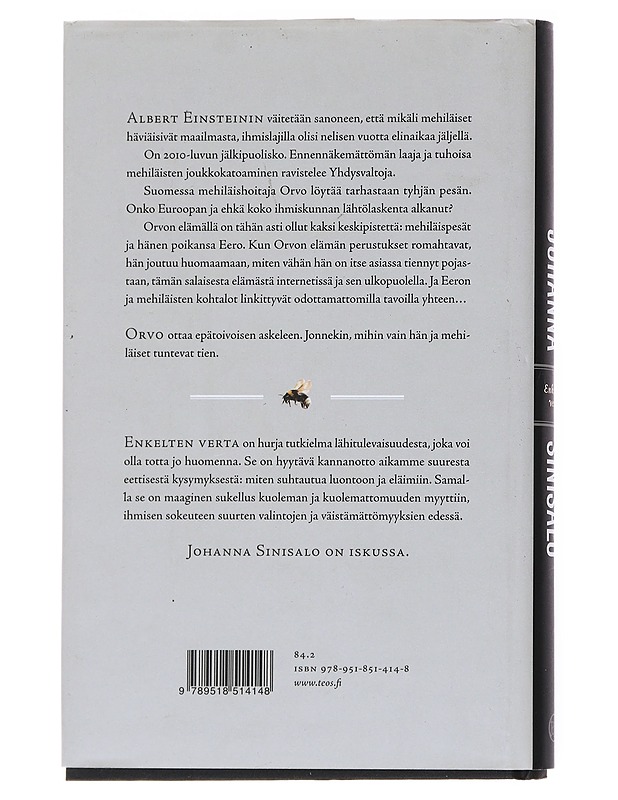 Enkelten verta - Johanna Sinisalo - Romaanit ja novellit - 10105556374 - 1