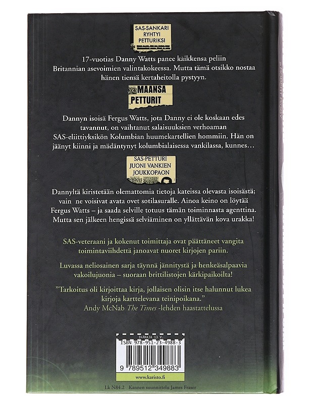 Sotilaan oppipoika - McNab, Andy - Jännitys ja dekkarit - 10105556390 - 1
