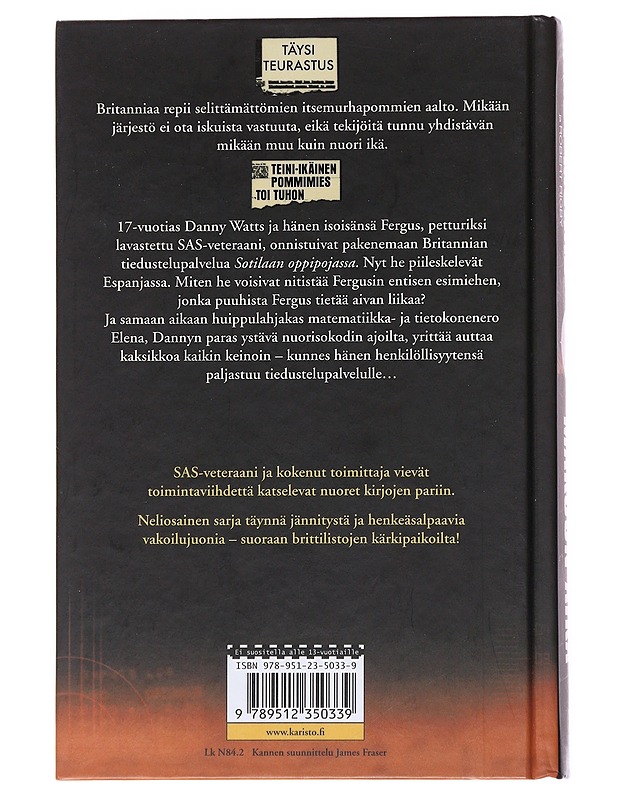 Maksun aika - McNab, Andy - Jännitys ja dekkarit - 10105556401 - 1