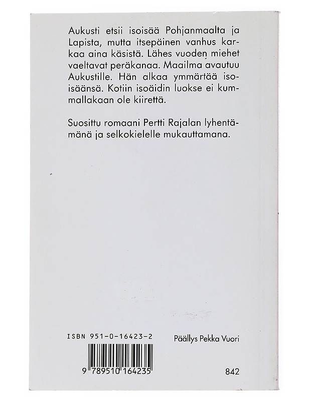 Isoisää etsimässä - Rajala, Pertti - Romaanit ja novellit - 10105556421 - 1