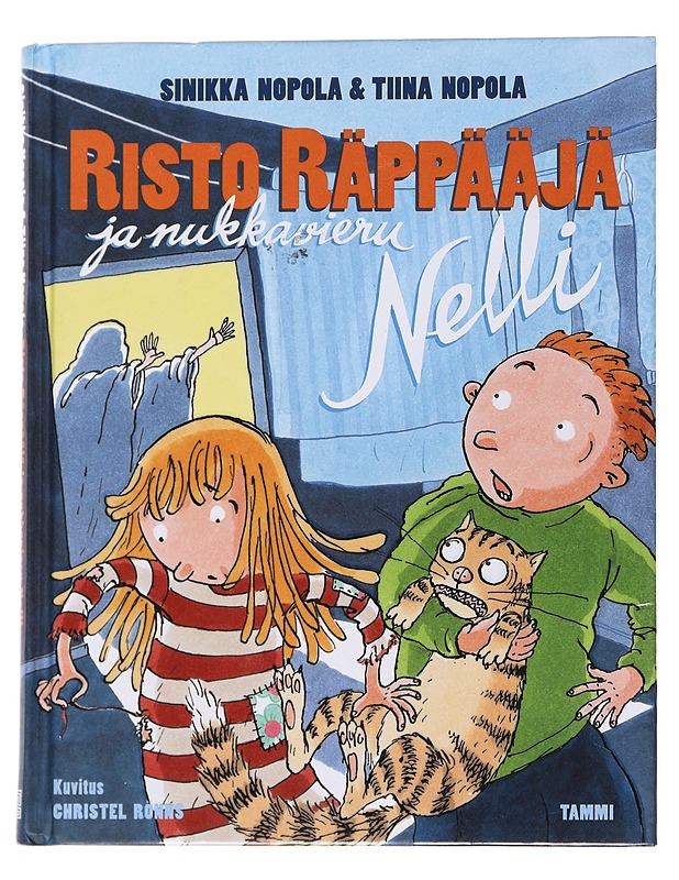 Risto Räppääjä ja nukkavieru Nelli - Sinikka Nopola - Lastenkirjat - 10105556427 - 0