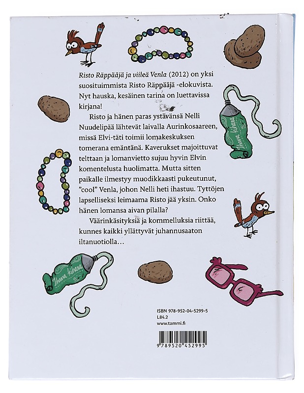 Risto Räppääjä ja viileä Venla - Sinikka Nopola - Lastenkirjat - 10105556432 - 1