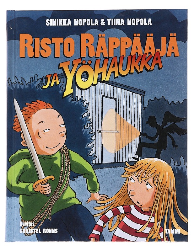 Risto Räppääjä ja yöhaukka - Sinikka Nopola - Lastenkirjat - 10105556440 - 0