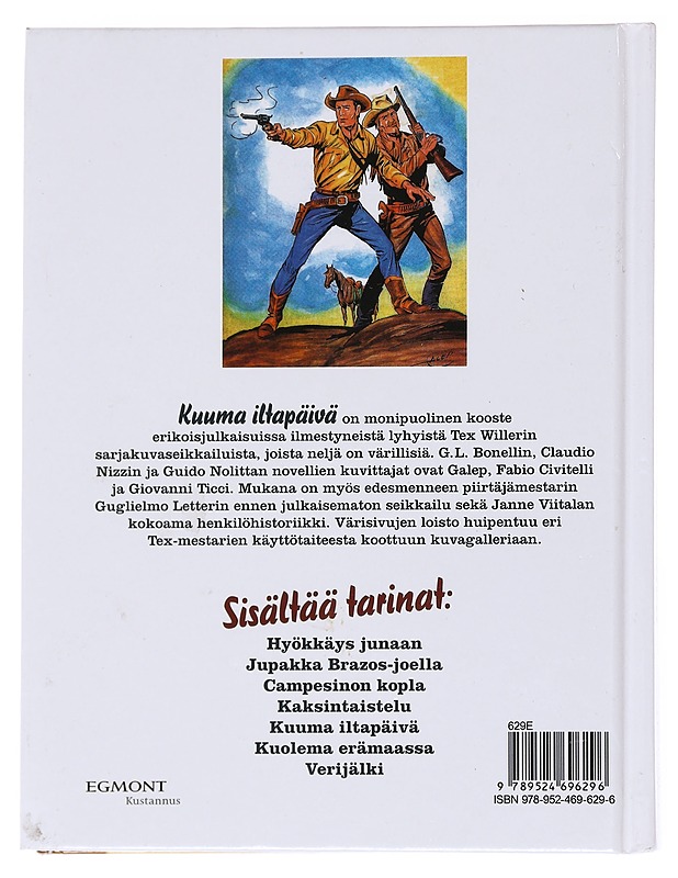 Kuuma iltapäivä - Gianluigi Bonelli - Sarjakuvat - 10105556451 - 0
