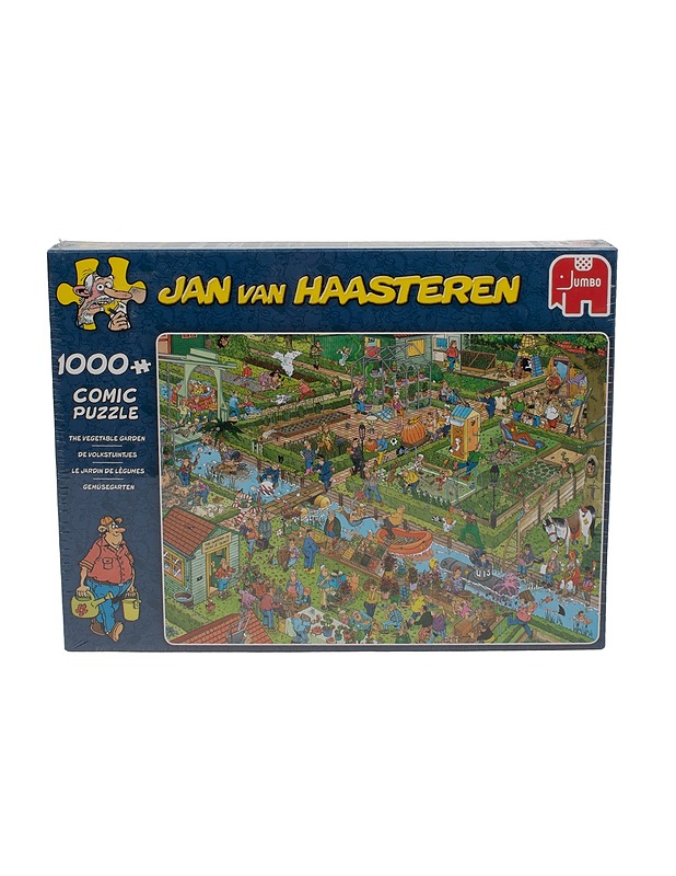 JUMBO Jan van Haasteren The Vegetable Garden palapeli, 1000 palaa - Palapelit - 10105556469 - 0