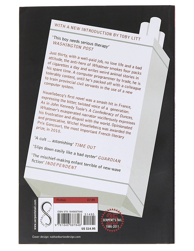 Whatever - Michel Houellebecq - Romaanit ja novellit - 10105556534 - 1