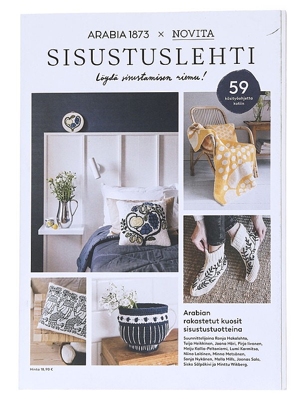 Arabia 1873 X Novita sisustuslehti - Permanto, Linda - Tietokirjat ja oppaat - 10105556595 - 0