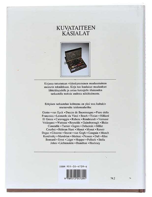 Kuvataiteen käsialat - Waldemar Januszczak - Historiakirjat - 10105556598 - 1