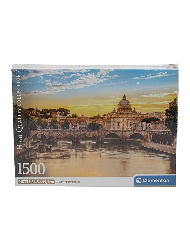 CLEMENTONI Rome palapeli, 1500 palaa - Palapelit - 10105556627 - 0