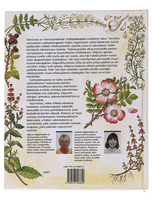 Vyöhyketerapia - MajLis Hagenmalm - Tietokirjat ja oppaat - 10105556662 - 1