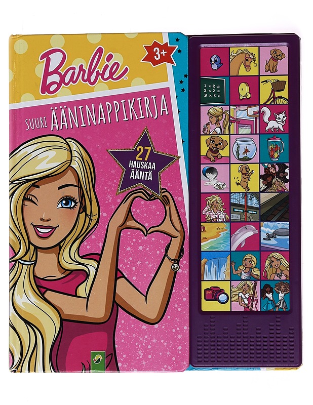 Barbie : suuri ääninappikirja : 27 hauskaa ääntä - Sirpa Vuento - Lastenkirjat - 10105556671 - 0