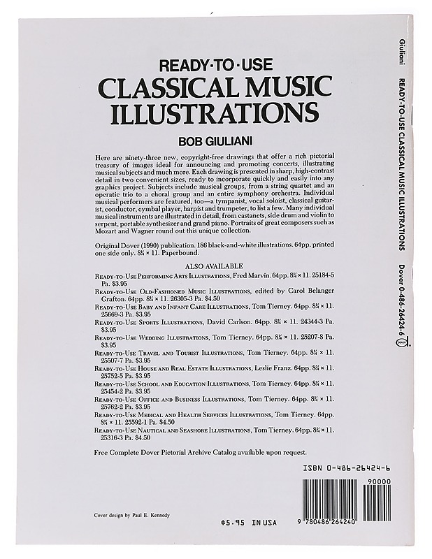 Ready-to-use classical music illustrations - Bob Giuliani - Tietokirjat ja oppaat - 10105556732 - 1