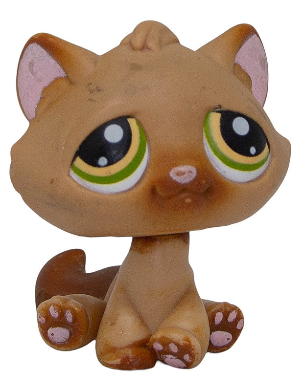 LITTLEST PET SHOP ruskea kissanpentu #194 - Lasten figuurit - 10105556741 - 0