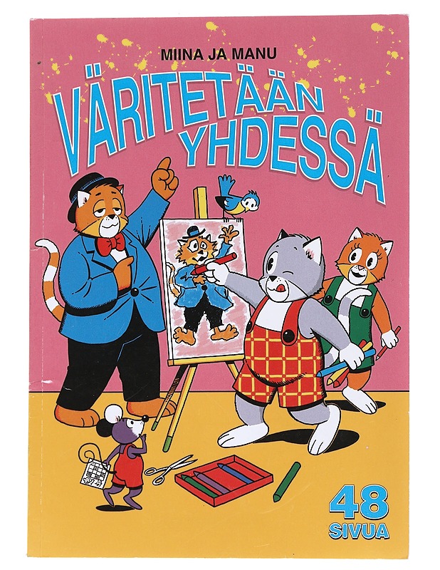 Miina ja Manu - Väritetään yhdessä - Lastenkirjat - 10105556746 - 0