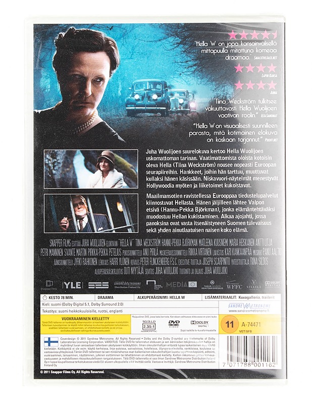 Hella W - DVD - DVD-elokuvat - 10105556749 - 1