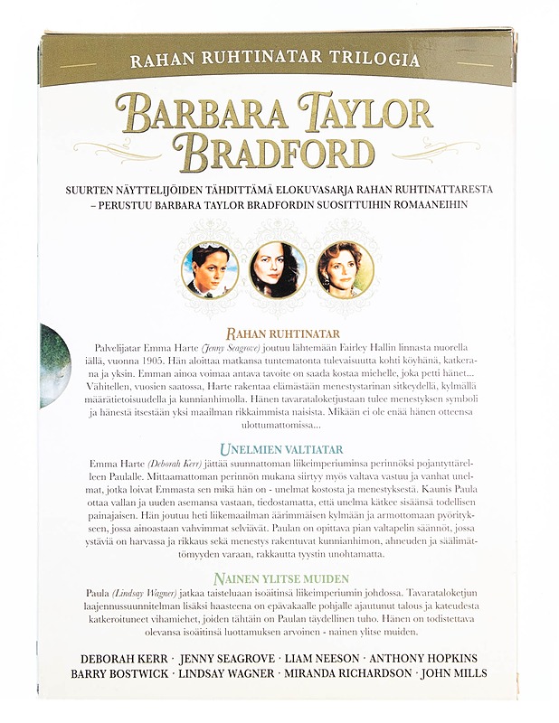 Barbara Taylor Bradford trilogia - DVD - Romaanit ja novellit - 10105556769 - 1