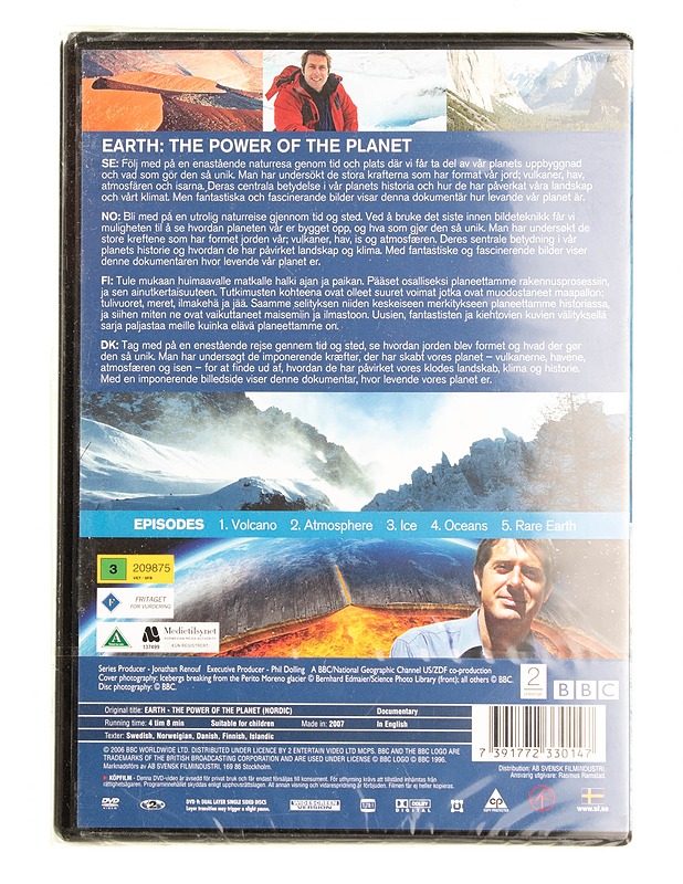 Earth the power of the planet - DVD - DVD-elokuvat - 10105556838 - 1