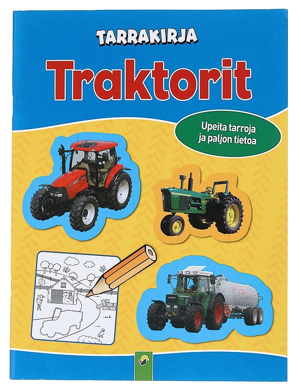 Traktorit : tarrakirja - Lastenkirjat - 10105556851 - 0