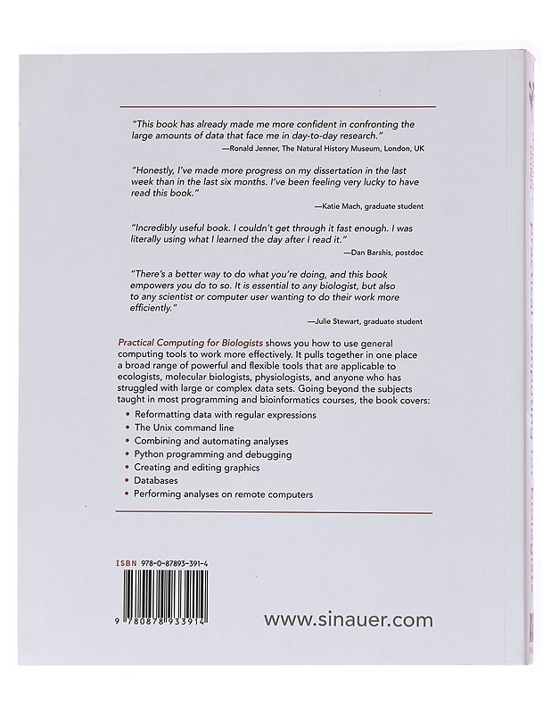 Practical computing for biologists - Haddock, Steven H. D. - Kaunokirjallisuus - 10105556856 - 1