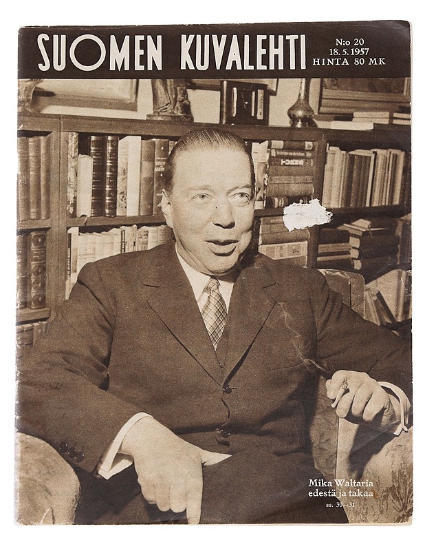 Suomen kuvalehti : N:o 20 ; 18.5. 1957 - Historiakirjat - 10105556869 - 0