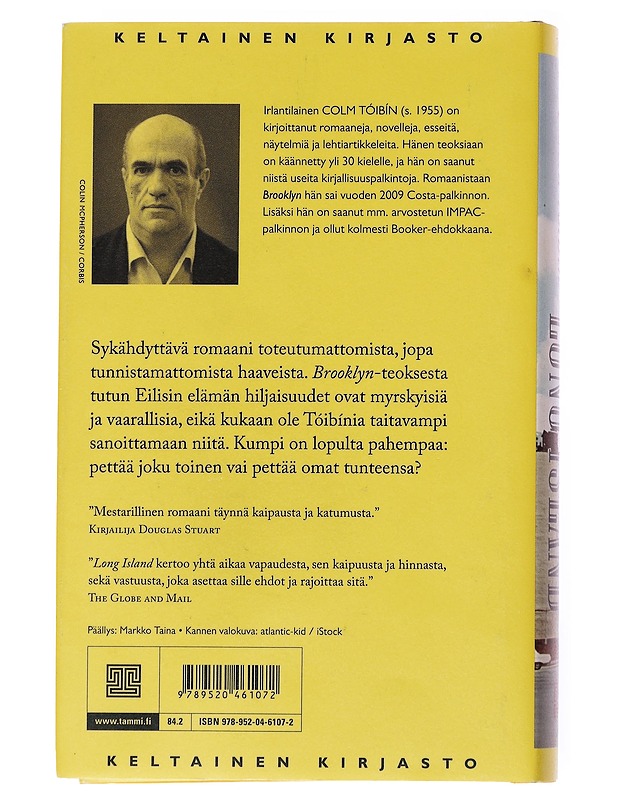 Long Island - Tóibín, Colm - Romaanit ja novellit - 10105556874 - 1