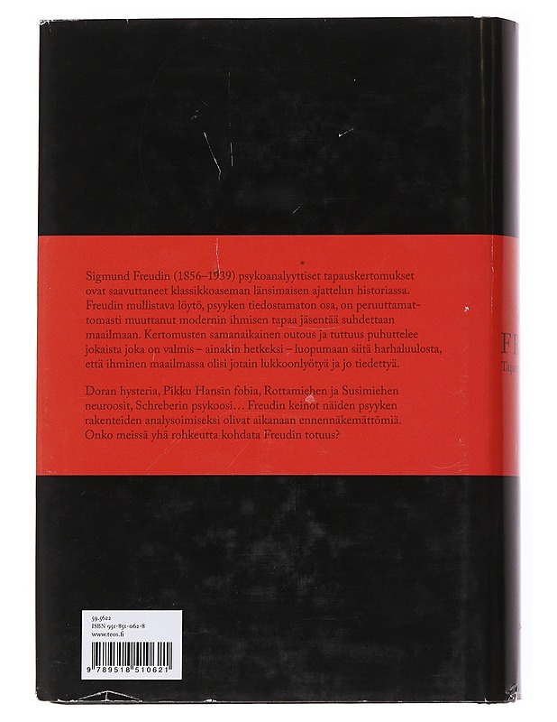 Tapauskertomukset - Freud, Sigmund - Kaunokirjallisuus - 10105556882 - 1