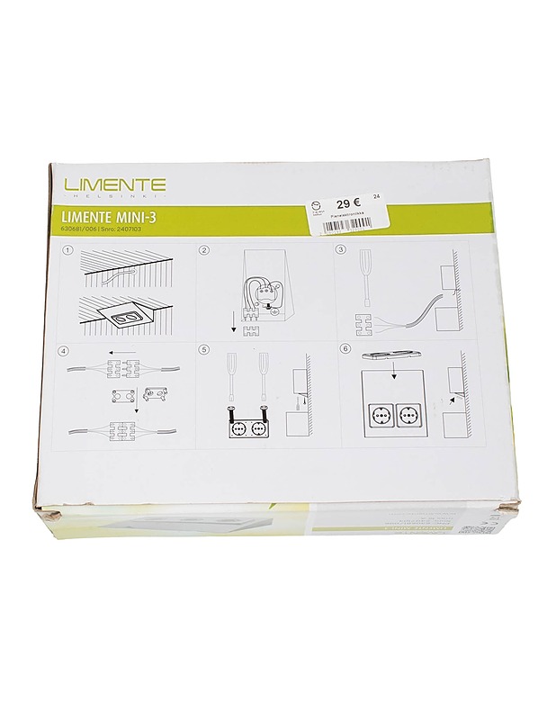 LIMENTE MINI-3 PCN 630681/006 -pistorasia - Muu elektroniikka - 10105556934 - 3
