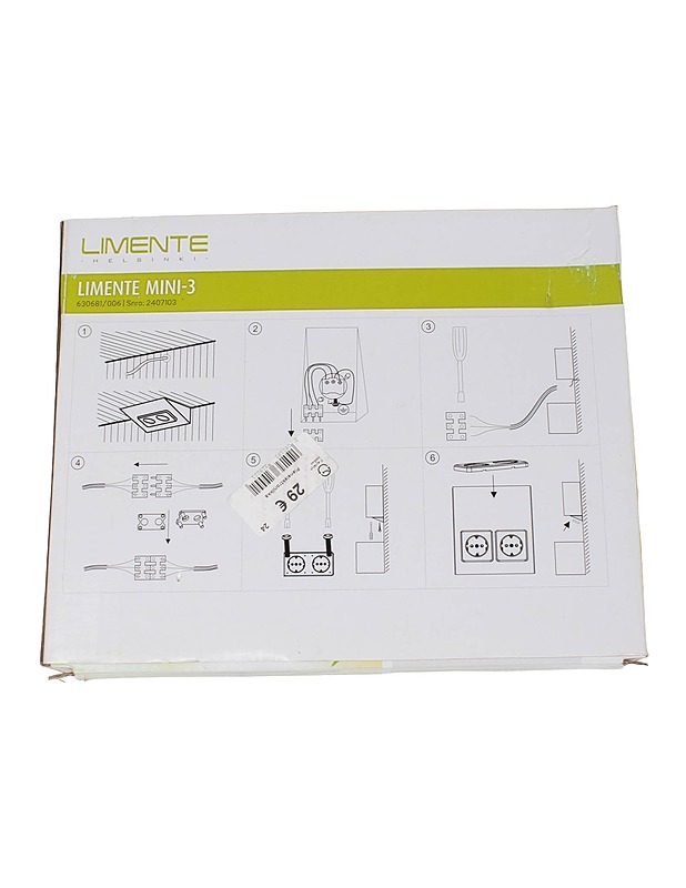 LIMENTE MINI-3 PCN 630681/006 -pistorasia - Muu elektroniikka - 10105556937 - 3