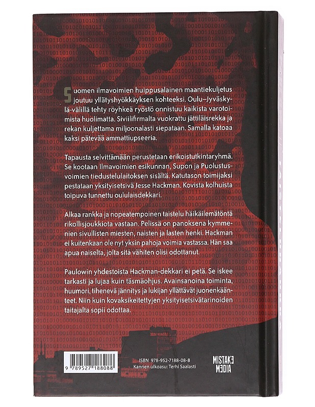 Taisteluhaukka : Jesse Hackman -romaani - Ari Paulow - Jännitys ja dekkarit - 10105556946 - 1