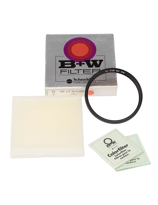 B+W Filter 72 E KR-1,5 Skylight - Muu elektroniikka - 10105556948 - 0