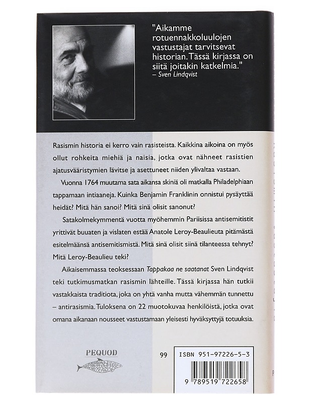 Rasismin vastustajia - Sven Lindqvist - Elämäkerrat ja muistelmat - 10105556951 - 1