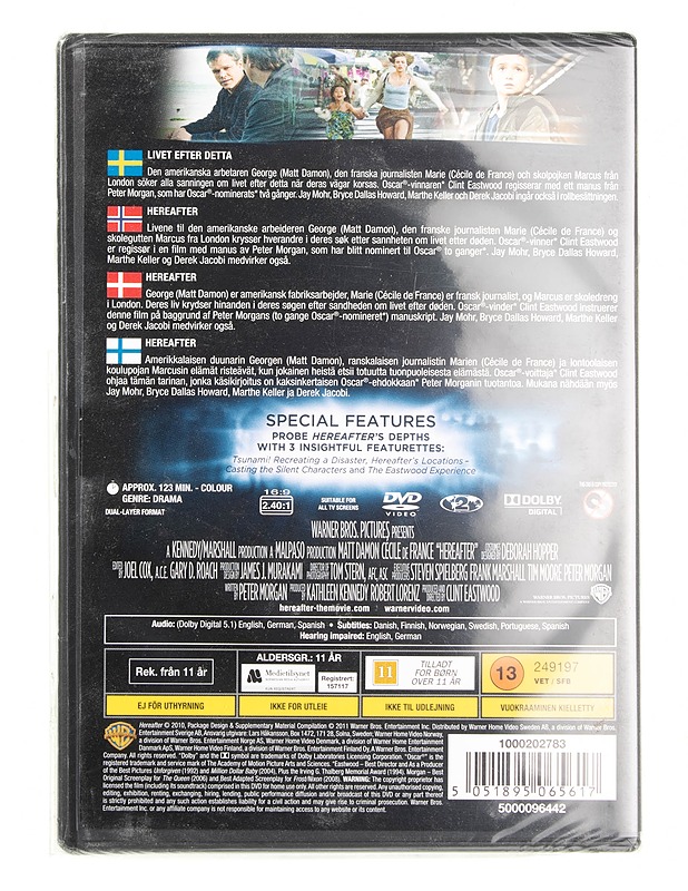 Hereafter - DVD - DVD-elokuvat - 10105556957 - 1