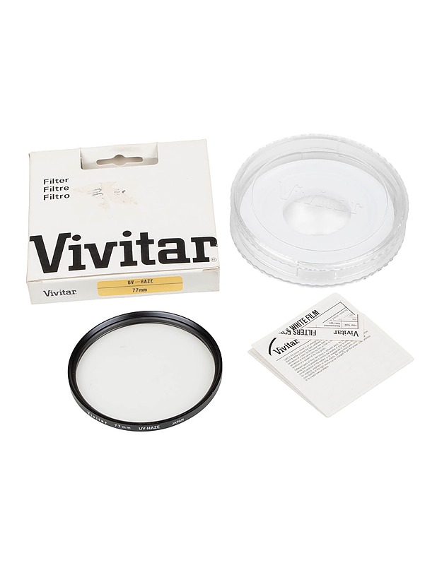 VIVITAR FILTER UB-HAZE 77 mm  - Muu elektroniikka - 10105556952 - 1