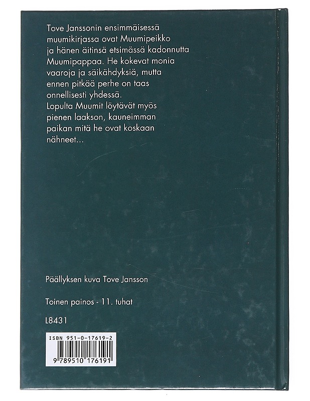 Muumit ja suuri tuhotulva - Tove Jansson - Lastenkirjat - 10105556970 - 1