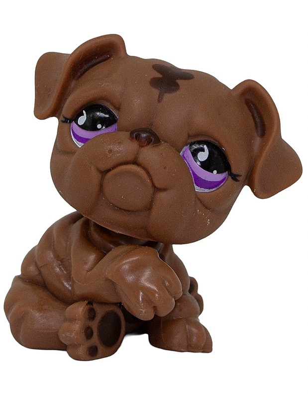 LITTLEST PET SHOP Bulldog koira figuuri #881 - Lasten figuurit - 10105556984 - 0