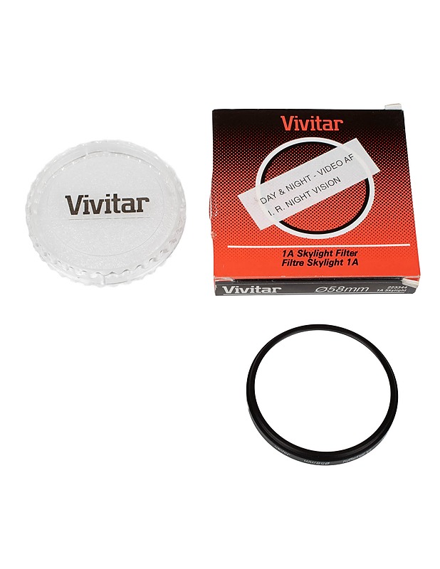 VIVITAR 1A SKYLIGHT FILTER Ø58mm  - Muu elektroniikka - 10105556983 - 1