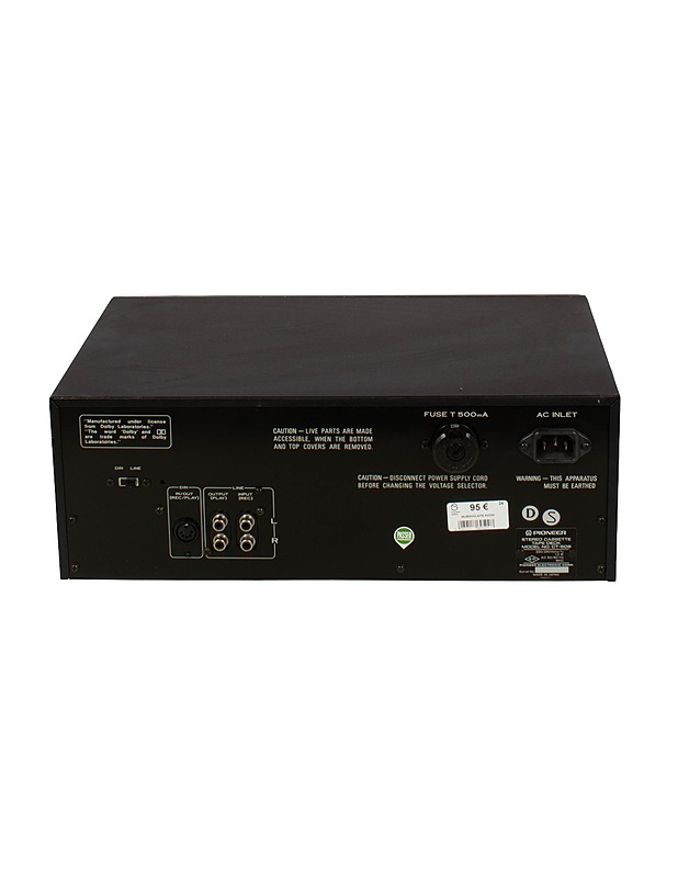 PIONEER CT-506 -kasettisoitin - Audio - 10105557011 - 2