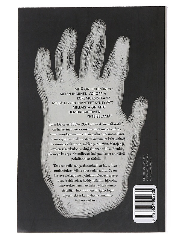 John Deweyn kokemusfilosofia - Kai Alhanen - Tietokirjat - 10105557041 - 1