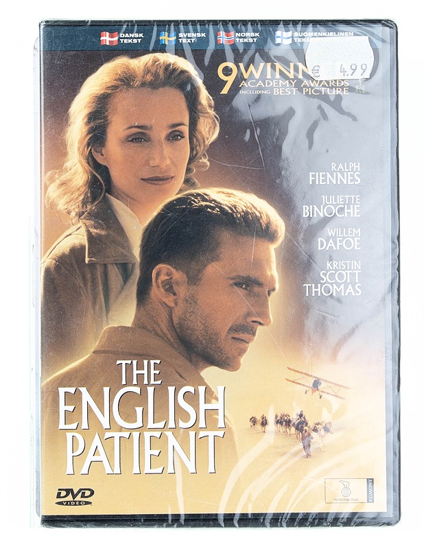 The English patient - DVD - DVD-elokuvat - 10105557045 - 0