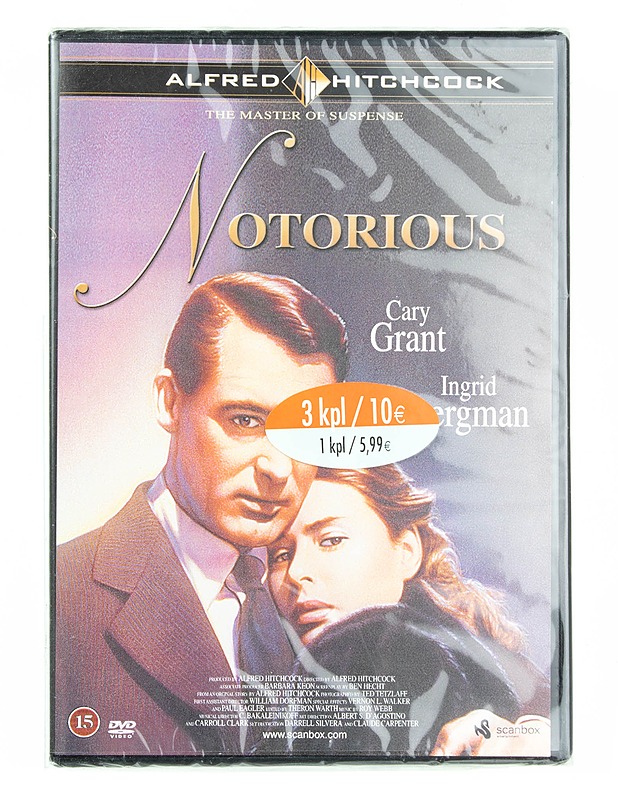 Notorious - DVD - DVD-elokuvat - 10105557050 - 0