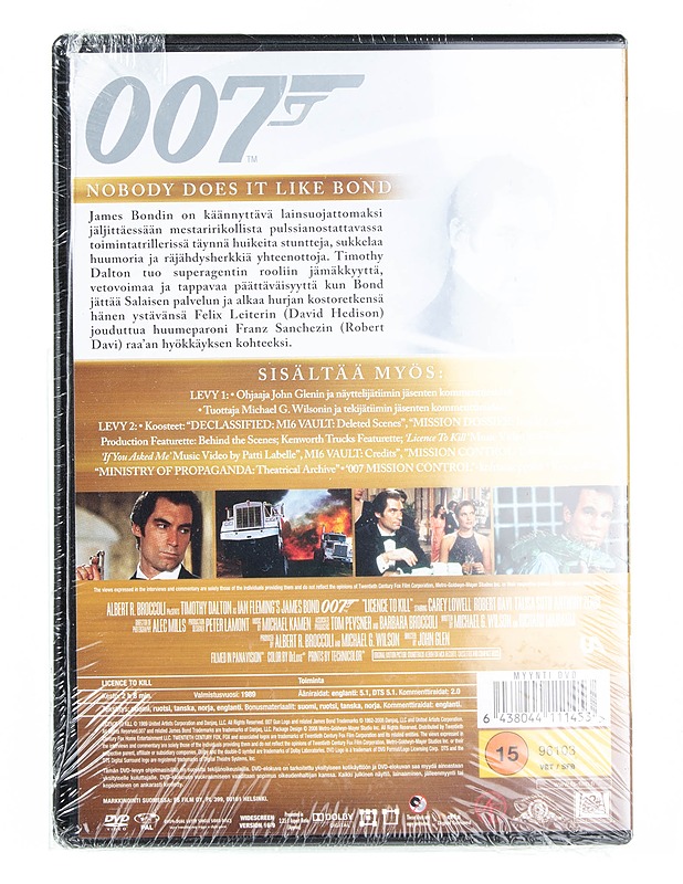 007 ja lupa tappaa - DVD-elokuvat - 10105557128 - 1