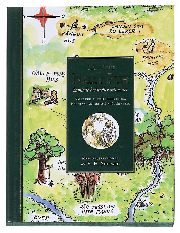 Nalle Puh : samlade berättelser och verser -  A. A. Milne - Lastenkirjat - 10105557147 - 0